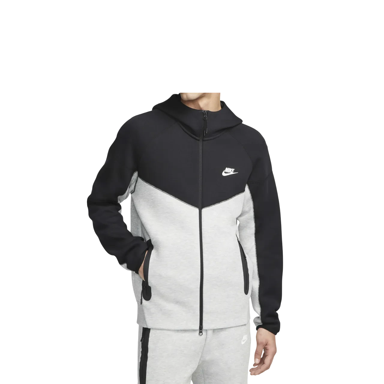Nike Sportswear Tech Fleece Windrunner Men's Full-zip Hoodie Fb7921-064 Size 2xl