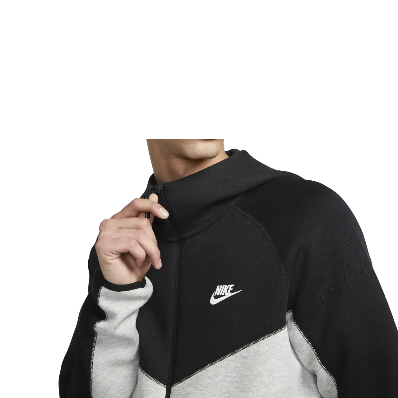 Nike Sportswear Tech Fleece Windrunner Men's Full-zip Hoodie Fb7921-064 Size 2xl