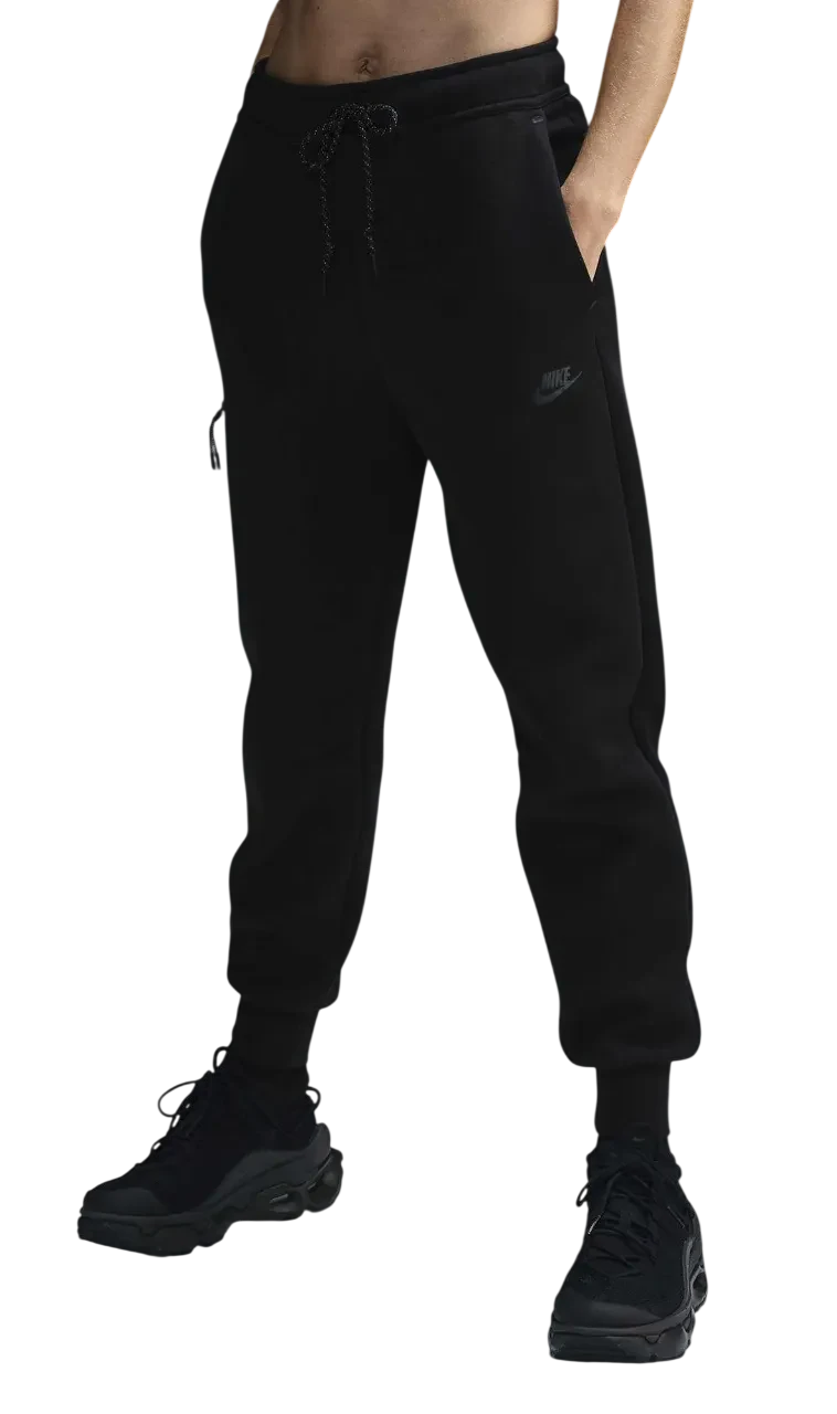 Nike Sportswear Tech Fleece Women's Mid-rise Joggers Hv6779-010 Size Xs