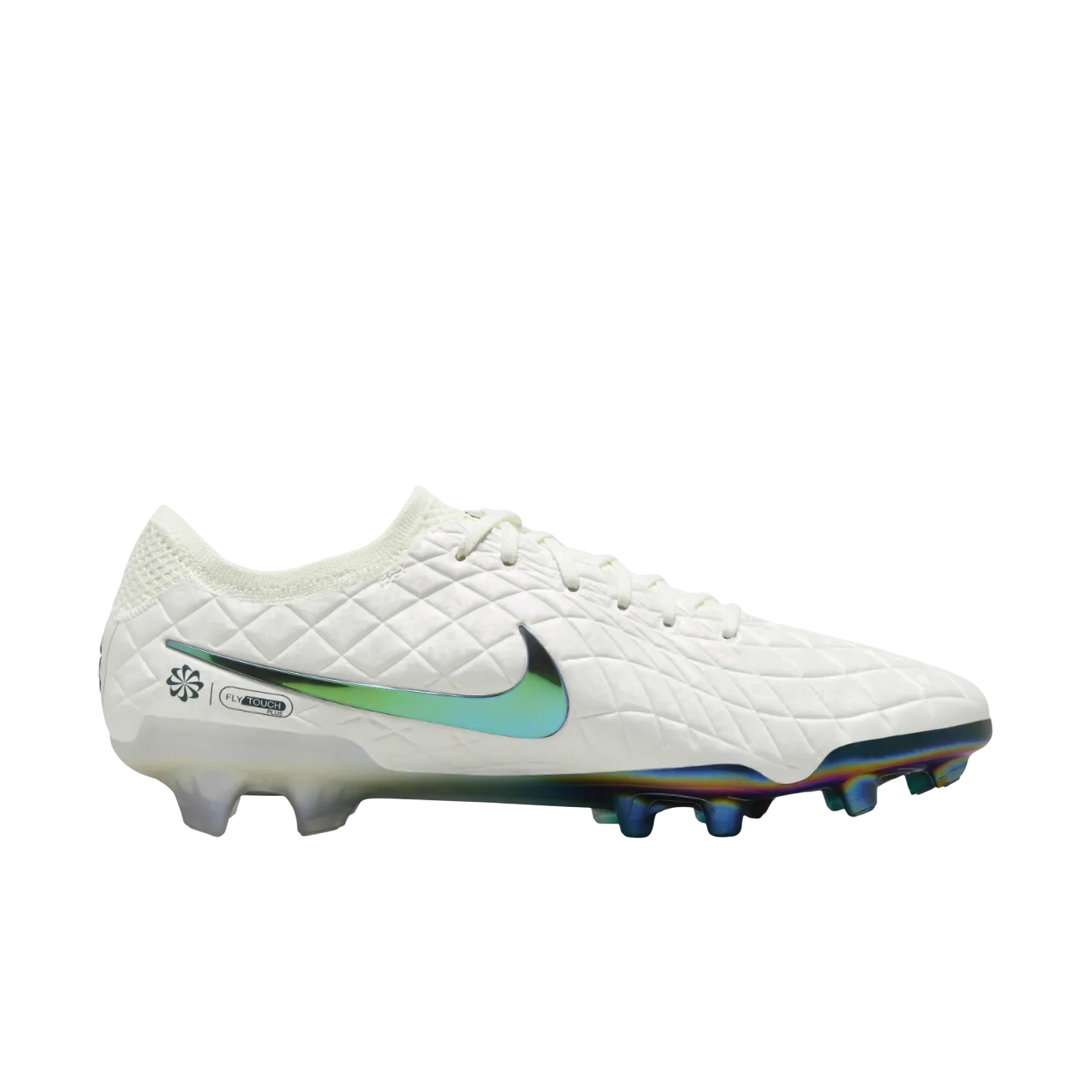 Nike Tiempo Pearl Legend 10 Elite Se Fg Low-top Football Boot Fz1578-100 Size 40