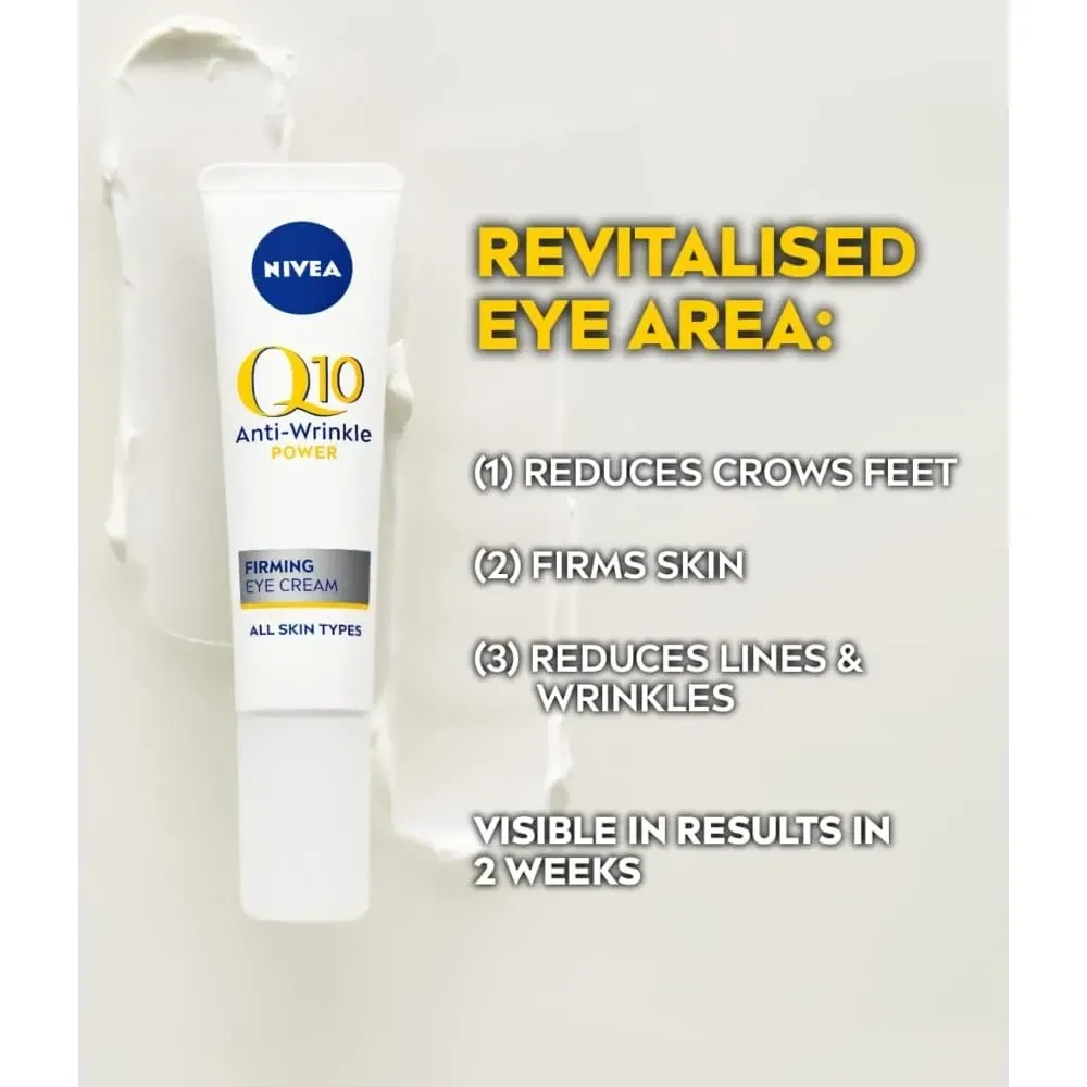 Nivea Q10 Anti-Wrinkle Power Firming Eye Cream (15Ml)