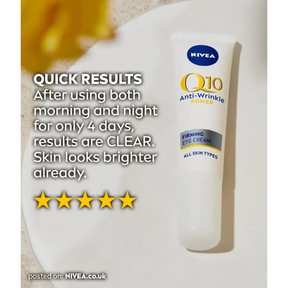 Nivea Q10 Anti-Wrinkle Power Firming Eye Cream (15Ml)