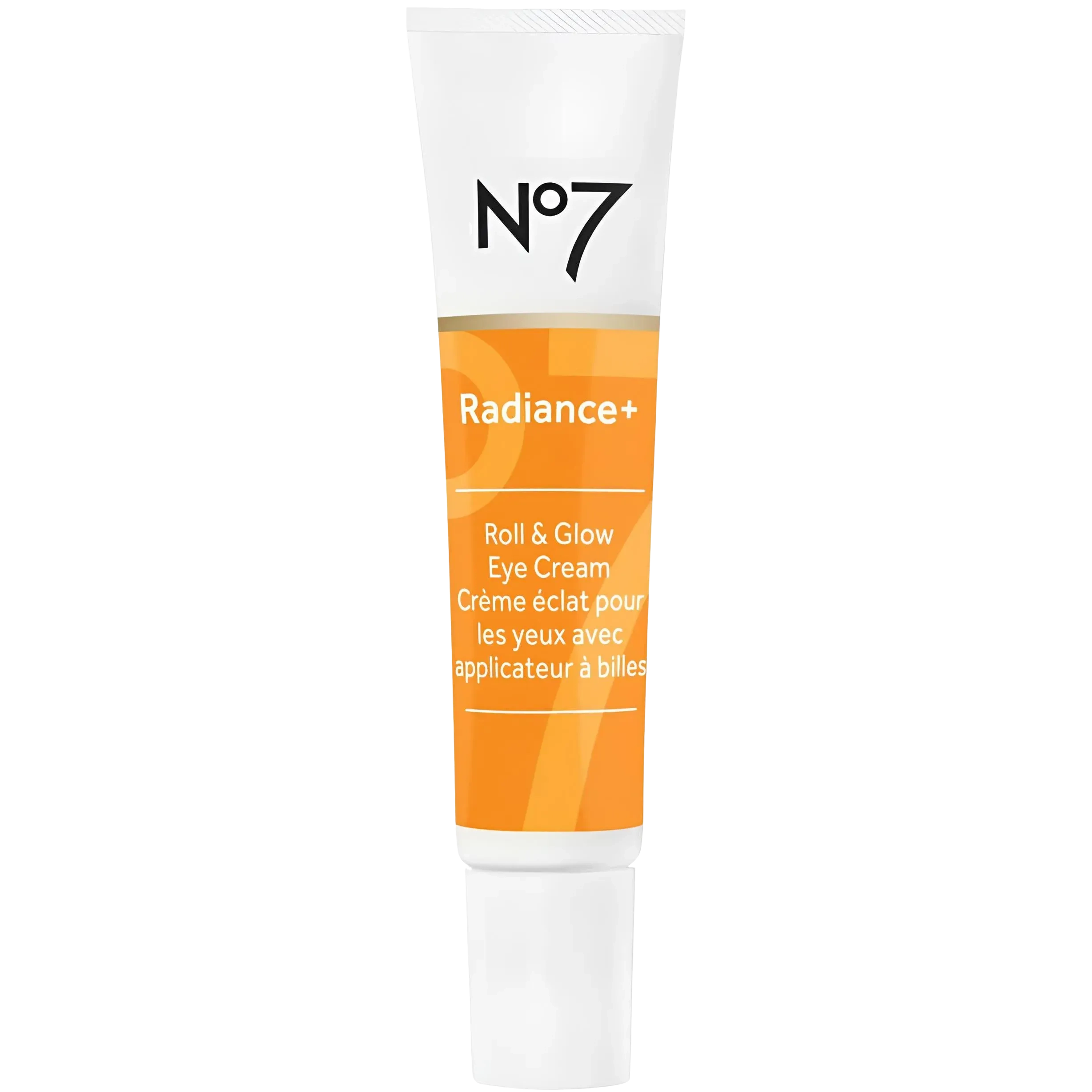 No.7 Radiance+ Roll & Glow Eye Cream - Reviving & Illuminating Under Eye Cream Eye Roller 15Ml