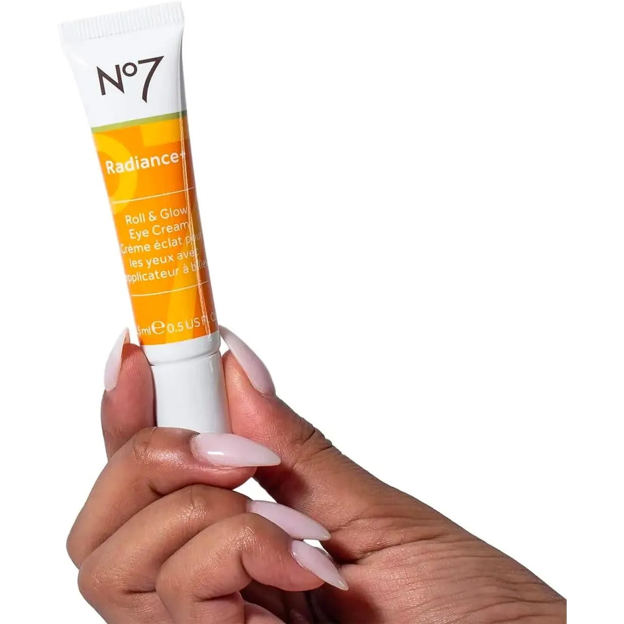 No.7 Radiance+ Roll & Glow Eye Cream - Reviving & Illuminating Under Eye Cream Eye Roller 15Ml