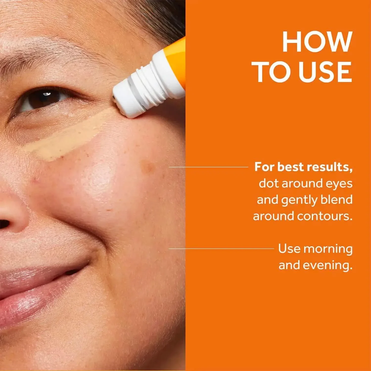No.7 Radiance+ Roll & Glow Eye Cream - Reviving & Illuminating Under Eye Cream Eye Roller 15Ml