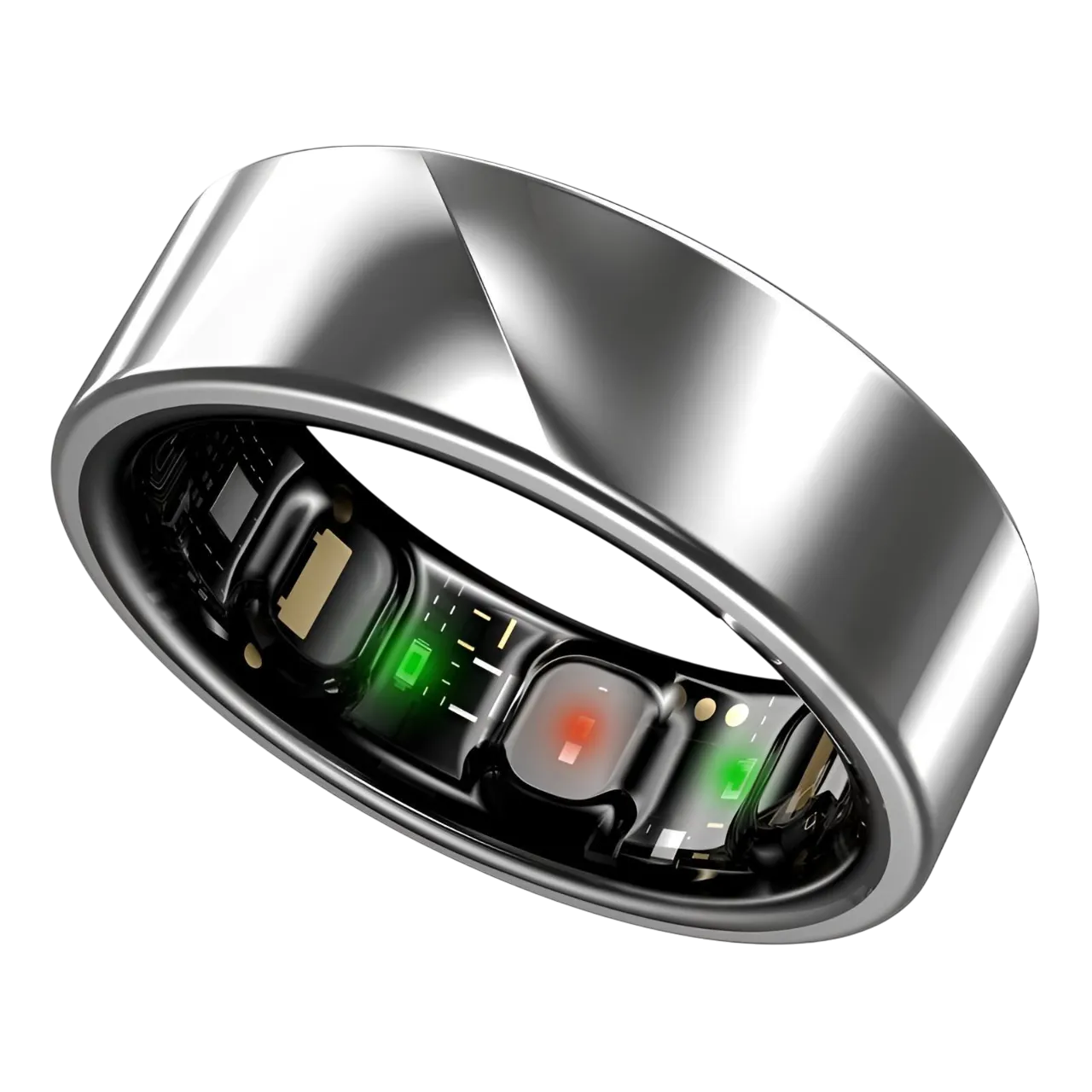 Noise Luna Smart Ring Size 9 Starlight Silver Nbr1-9-ssdvr