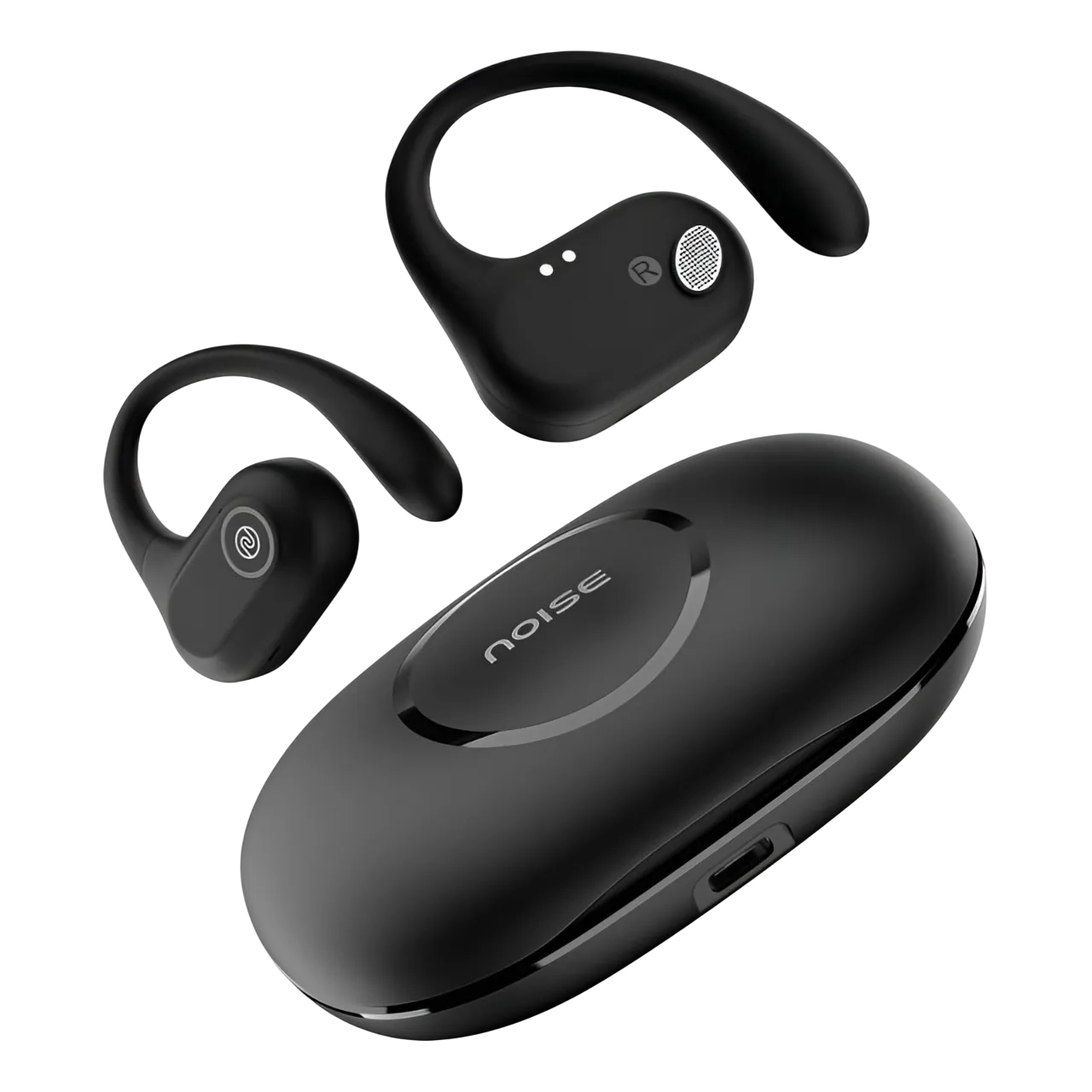 Noise Pure Pods True Wireless Bluetooth Earbuds, Power Black, Nsw0087-blk