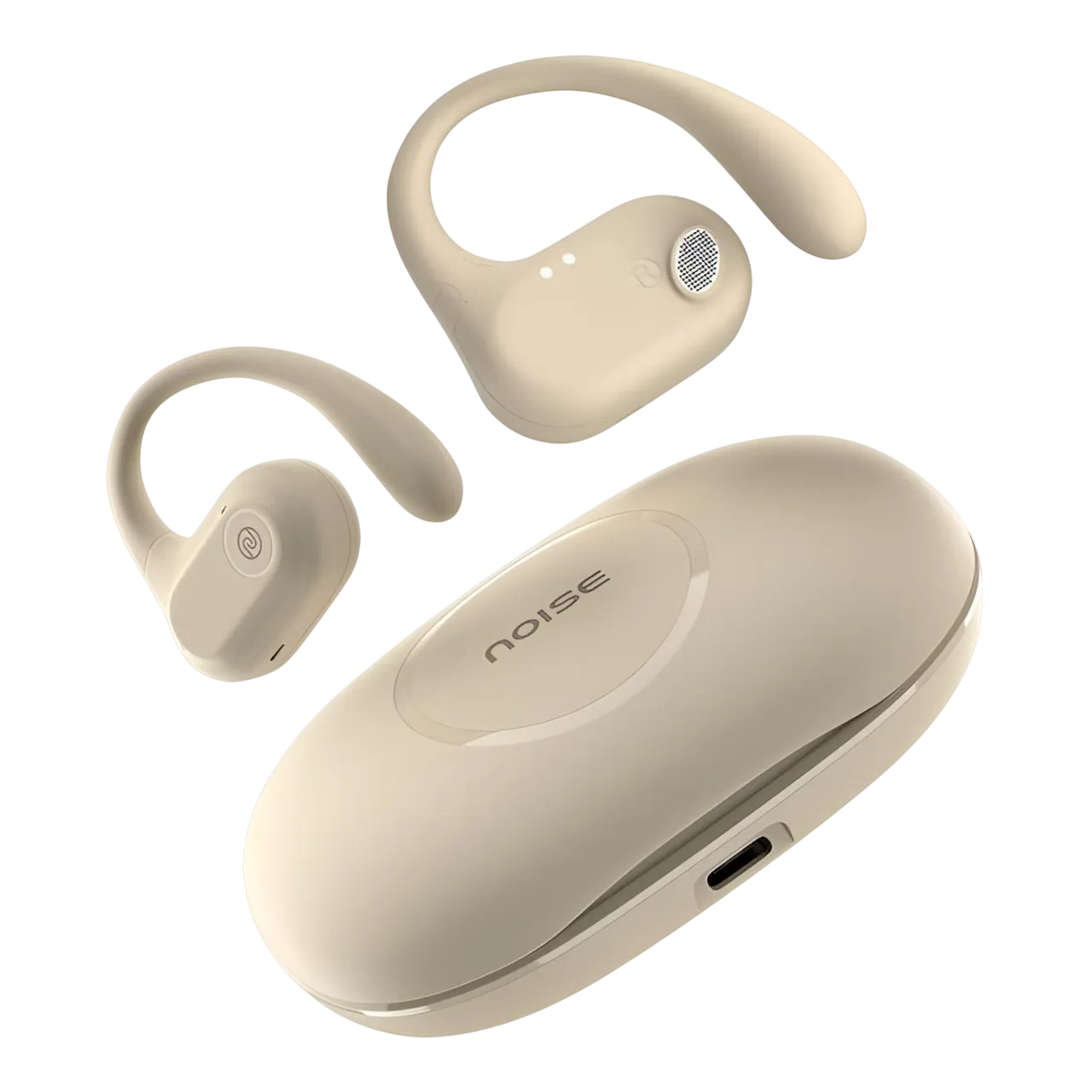 Noise Pure Pods True Wireless Bluetooth Earbuds, Zen Beige, Nsw0087-bge