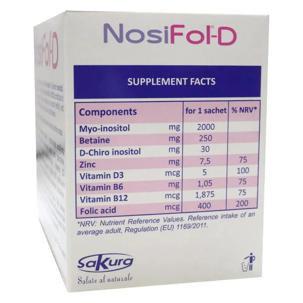 Nosifol-d Powder Food Supplement Sachet 4 G 30's