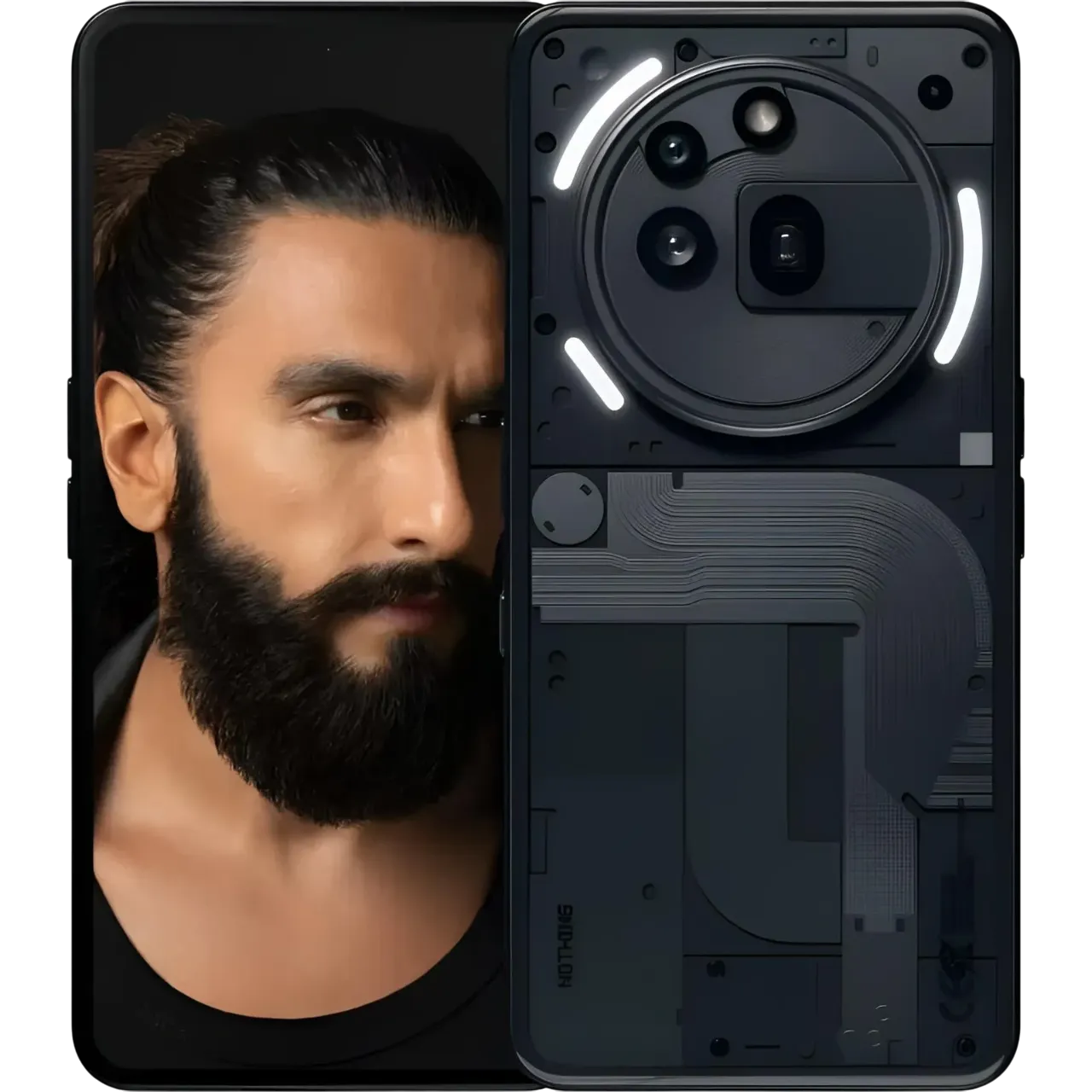 Nothing Phone 3a Pro 6.77-inch Fhd+ Flexible Amoled Display/ 12gb Ram/ 256gb/ 50mp Back & 50mp Front Camera/ Os 3.1/ 5000 Mah Smartphone, Black