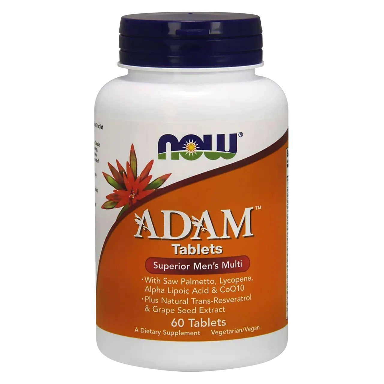 Now Adam Men's Multiple Vitamin Supplement 60 Tablets
