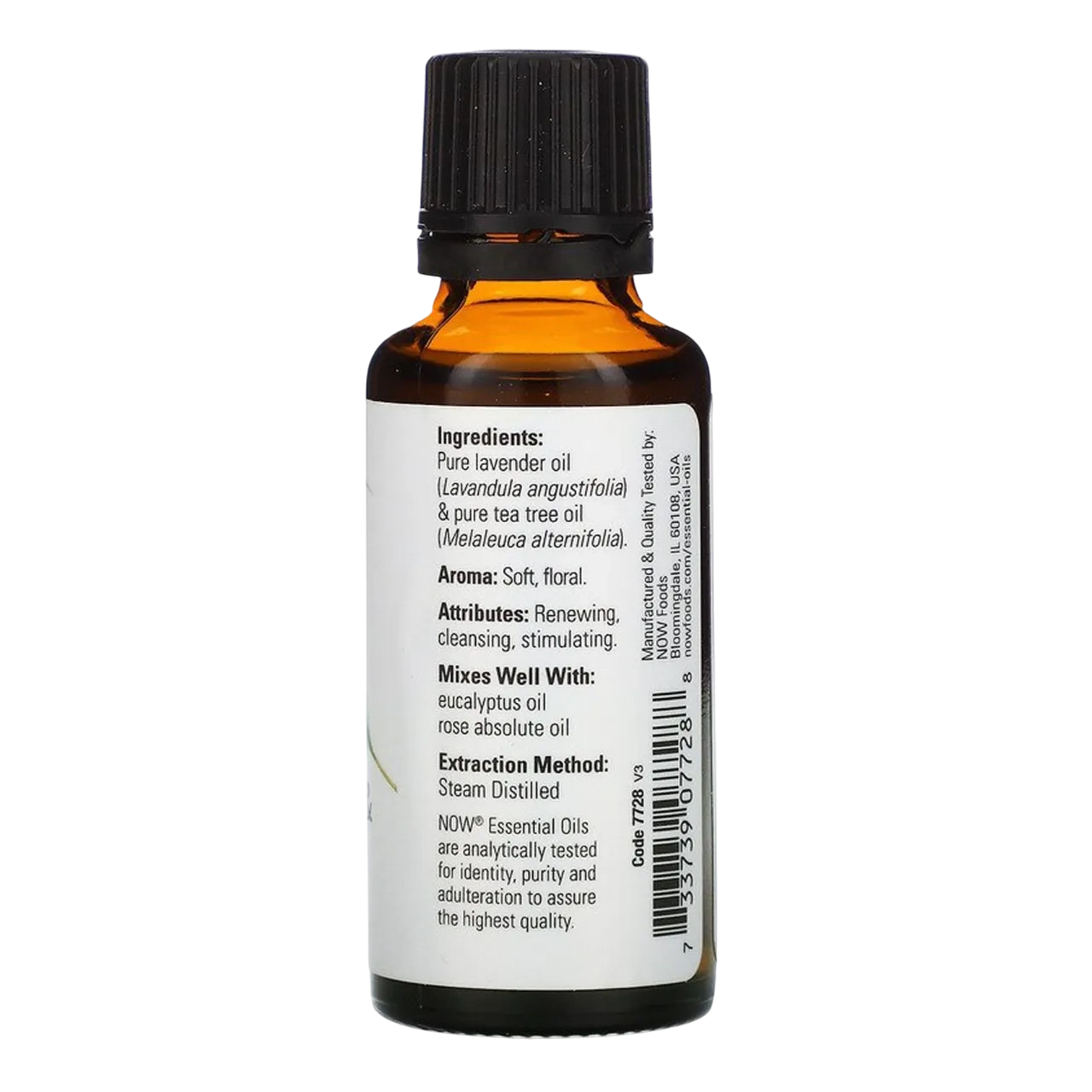 Now Essentials Lavender And Tea Tree Blend Clear 30ml