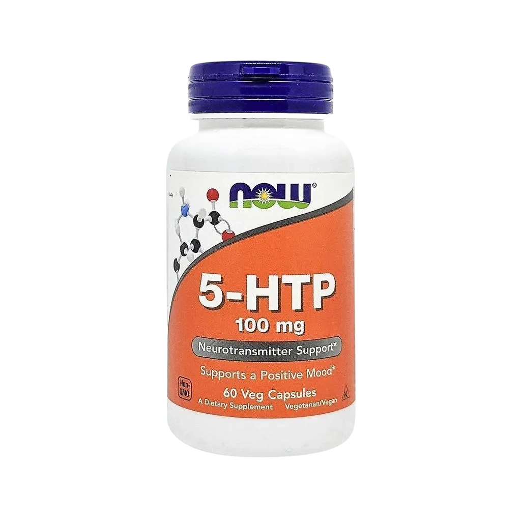 Now Foods 5-htp 100 Mg 60 Veg Capsules