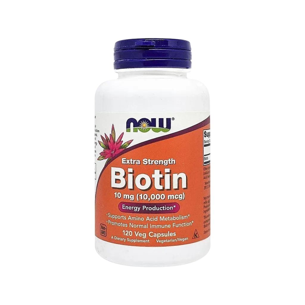 Now Foods Biotin 10 Mg 120 Veg Capsules