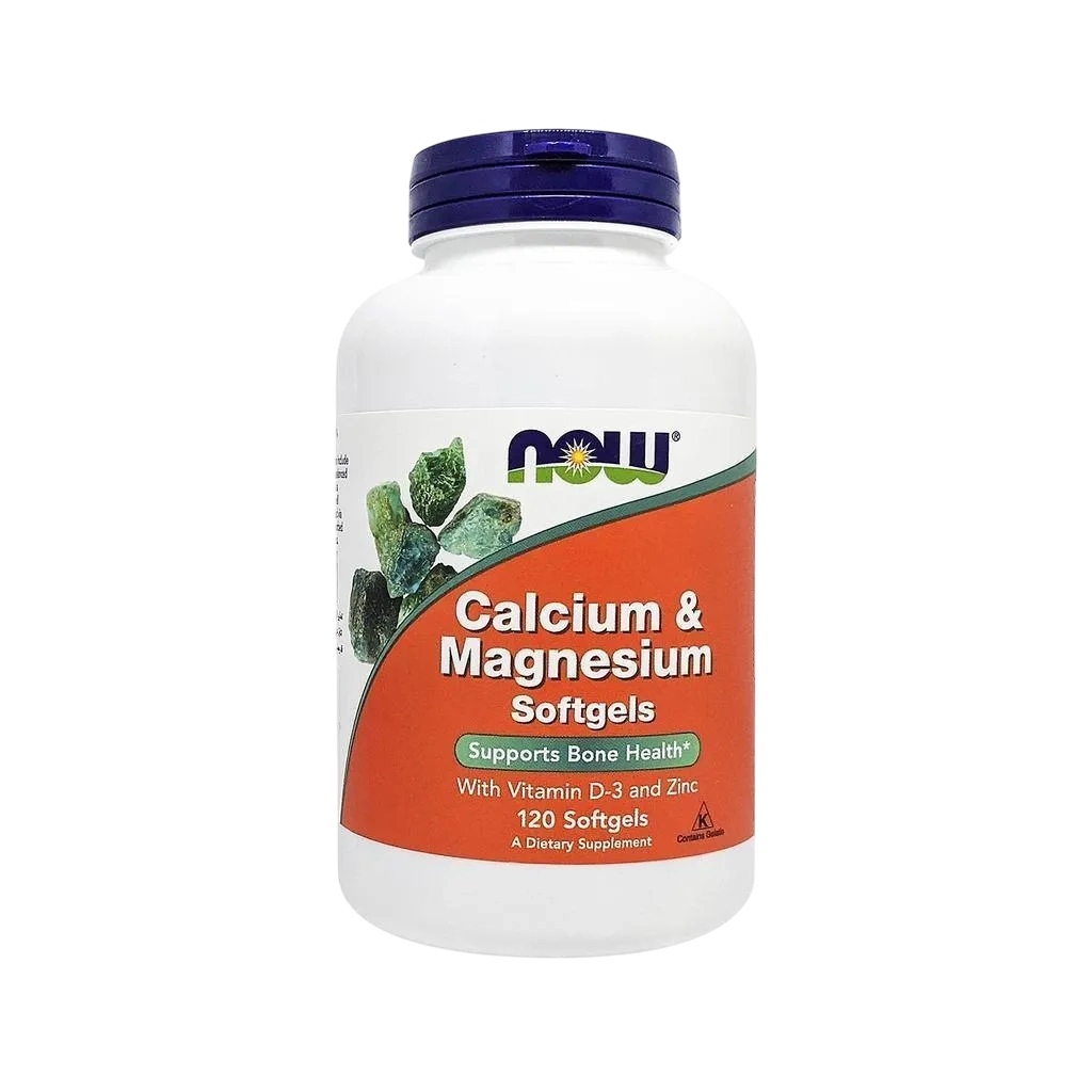 Now Foods Calcium & Magnesium 120 Softgels