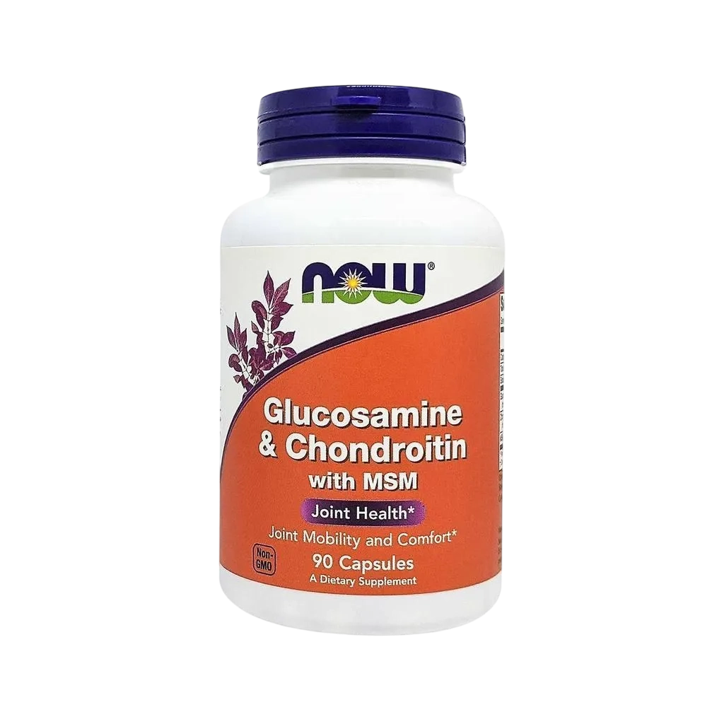 Now Foods Glucosamine & Chondroitin With Msm 90 Capsules