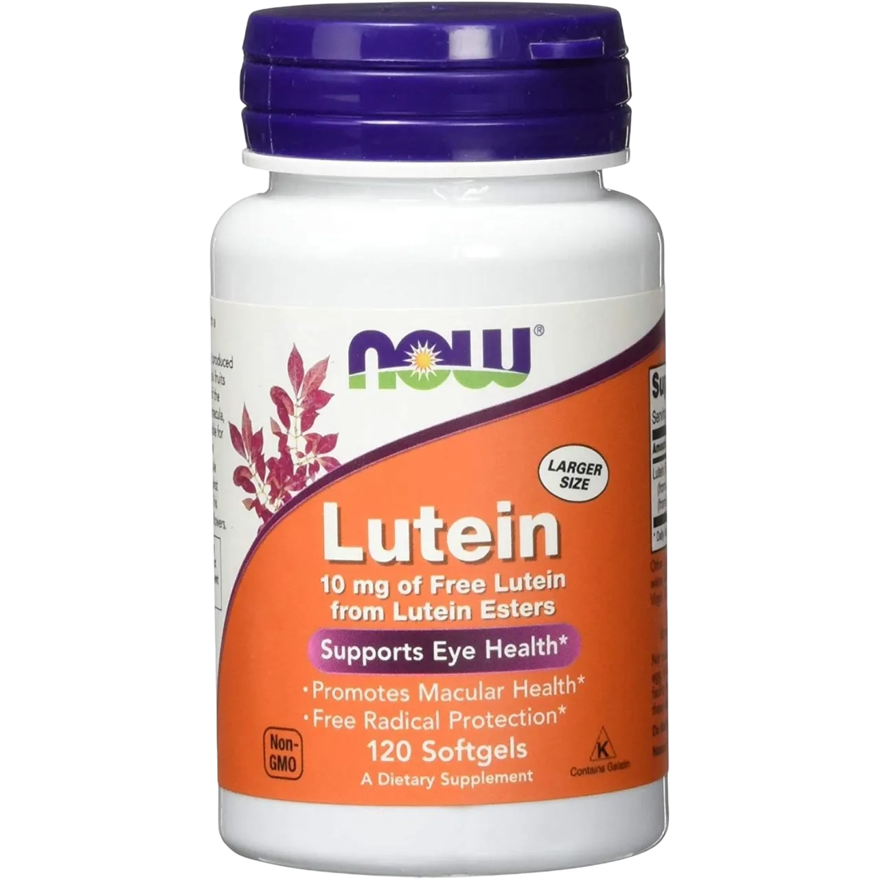 Now Foods, Lutein, 10 Mg, 120 Softgels