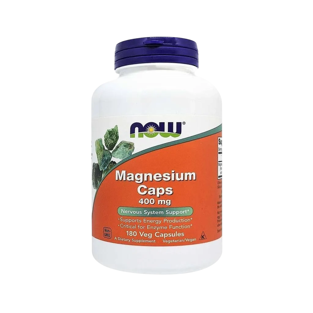 Now Foods Magnesium 400 Mg 180 Capsules