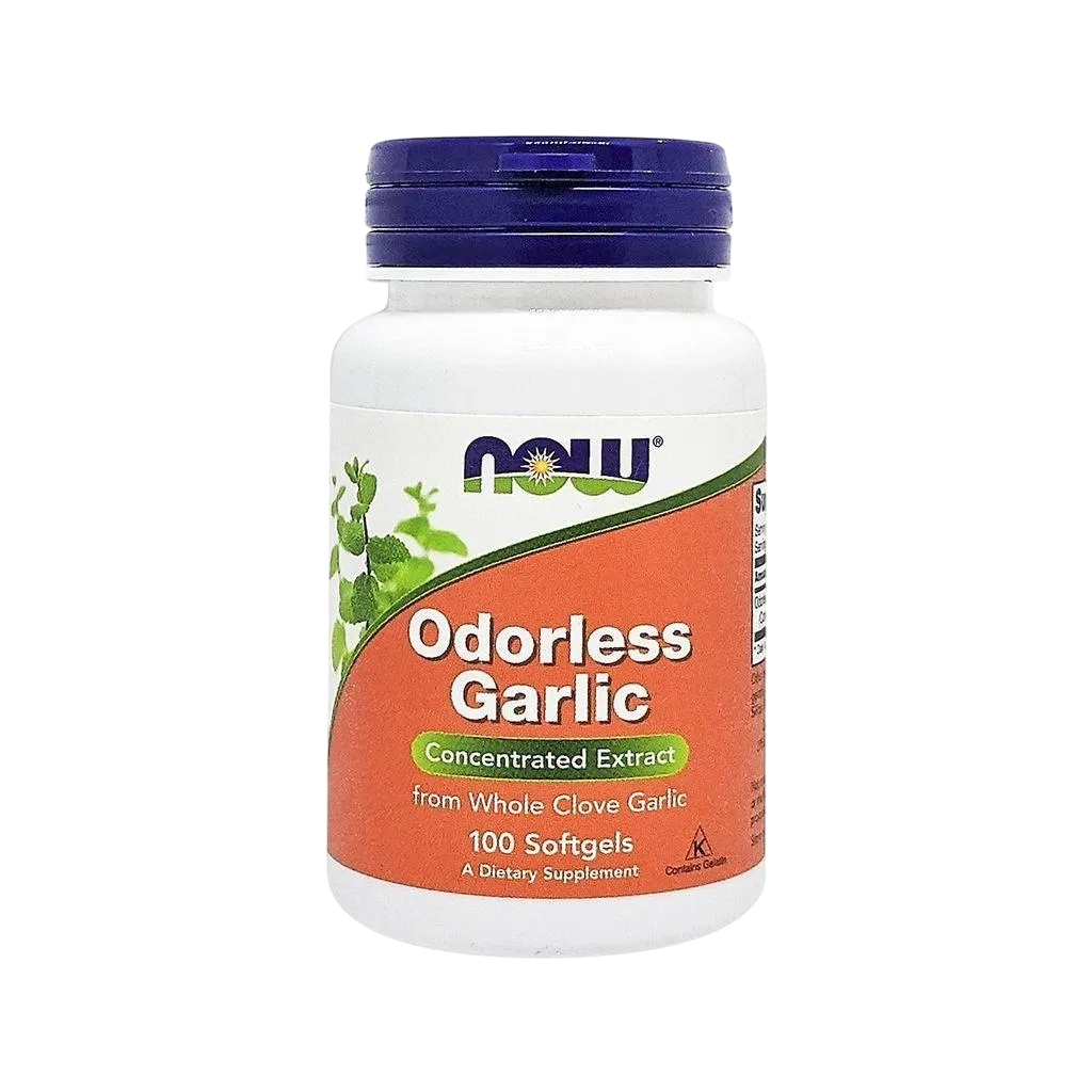 Now Foods Odorless Garlic 100 Softgels