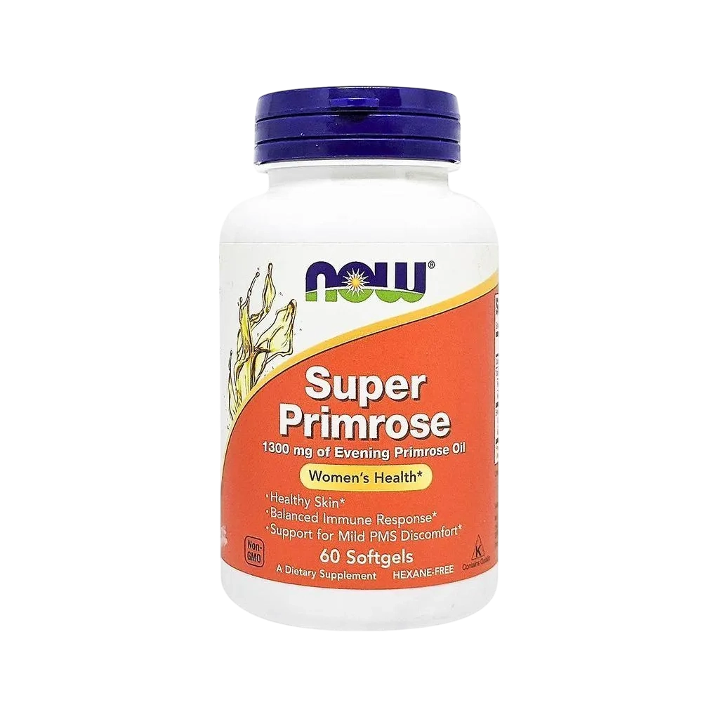 Now Foods Super Primrose 1300 Mg 60 Softgels