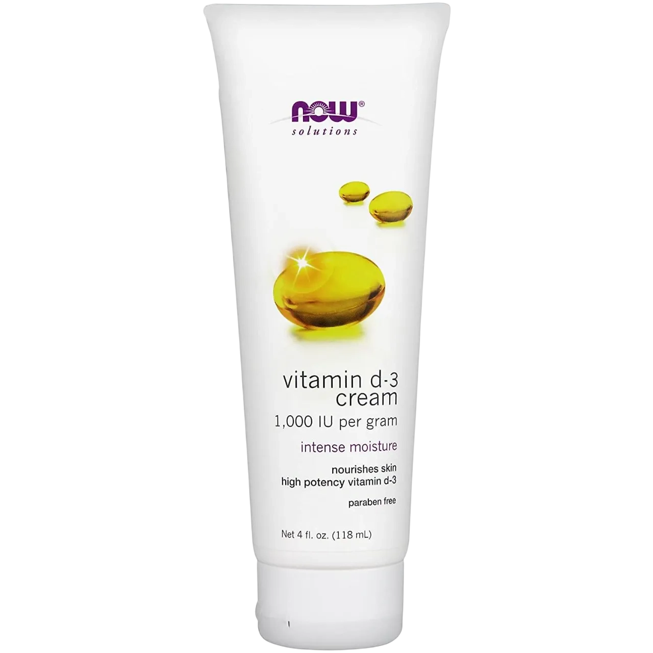 Now Foods, Vitamin D-3 Cream 118 Ml