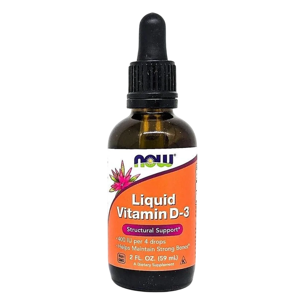 Now Foods Vitamin D-3 Liquid 2 Fl.oz