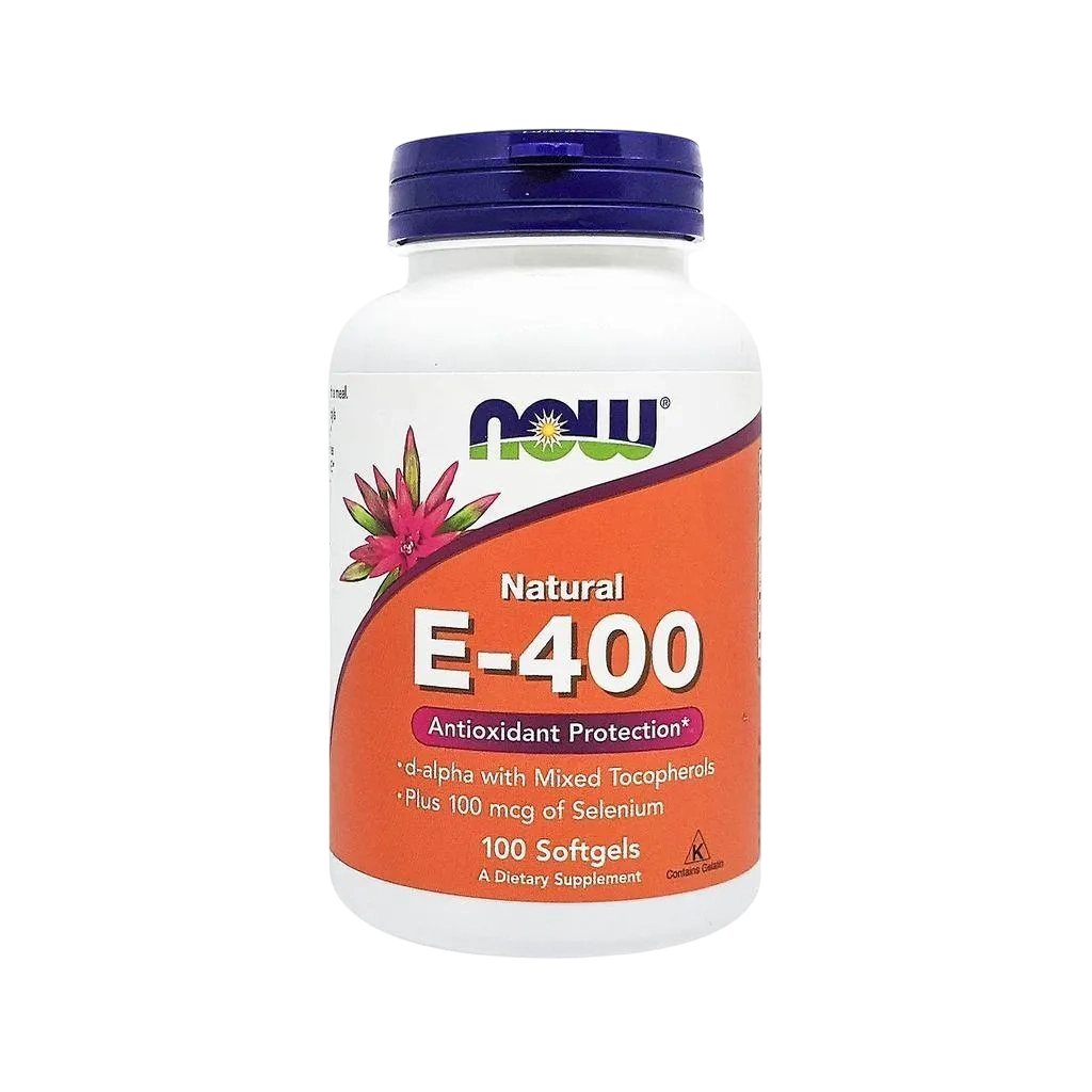 Now Foods Vitamin E-400 Iu 100 Softgels