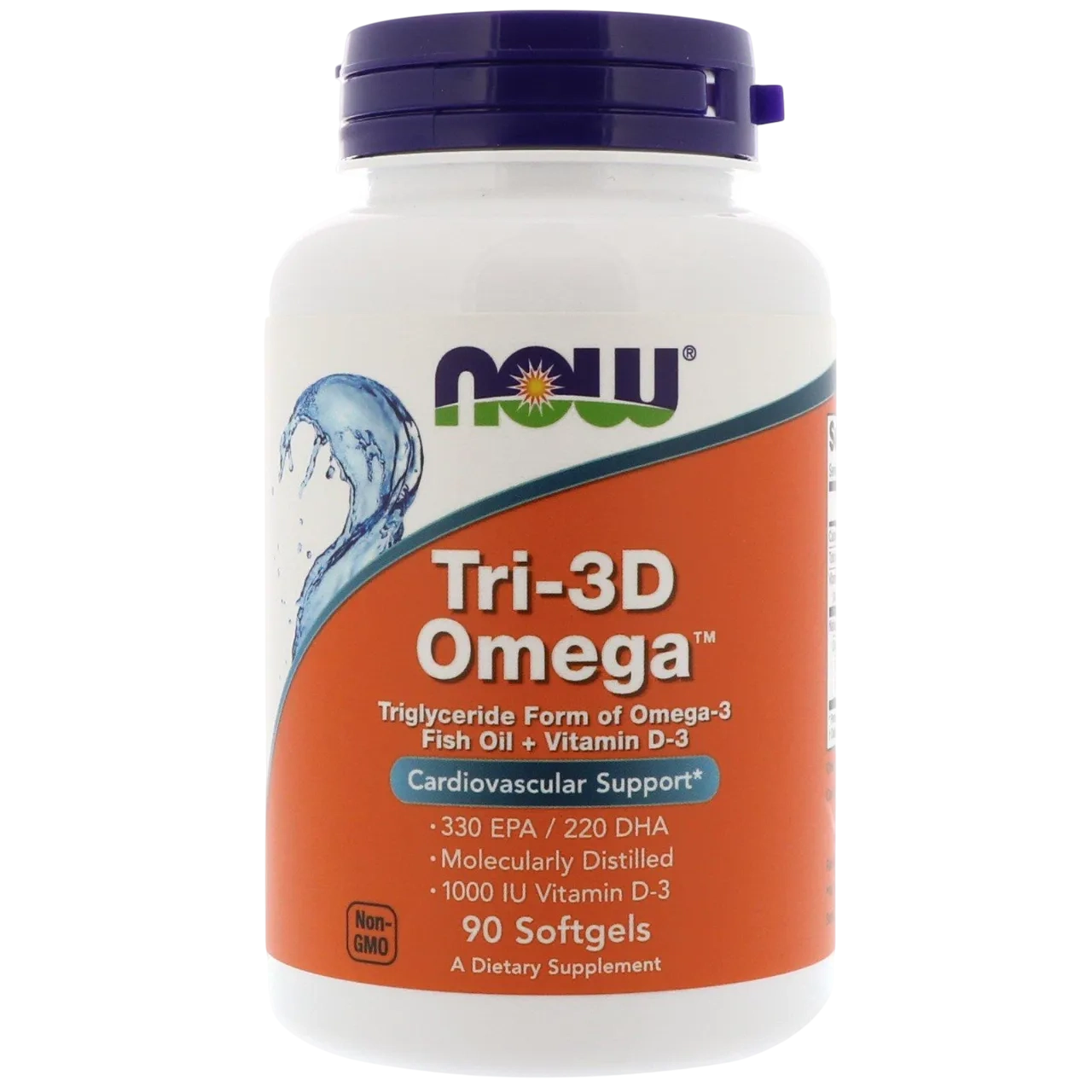 Now Tri 3d Omega 90 Softgel