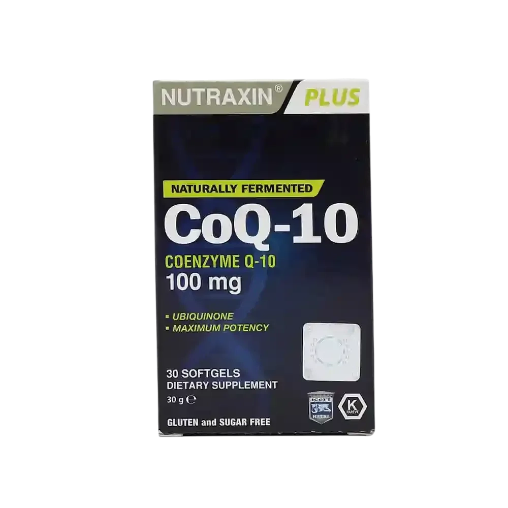 Nutraxin Coq10 Maximum Potency Ubiquinone 100mg, 30 Capsules
