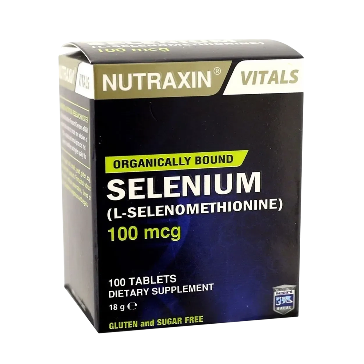 Nutraxin Vitals Selenium 100mcg 100 Tabs