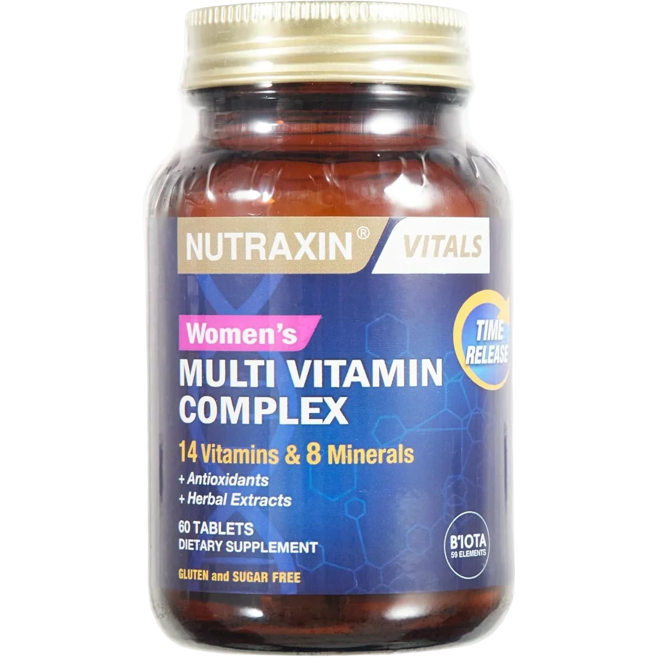 Nutraxin Womens Multivitamin Mineral Complex 60 Tablet