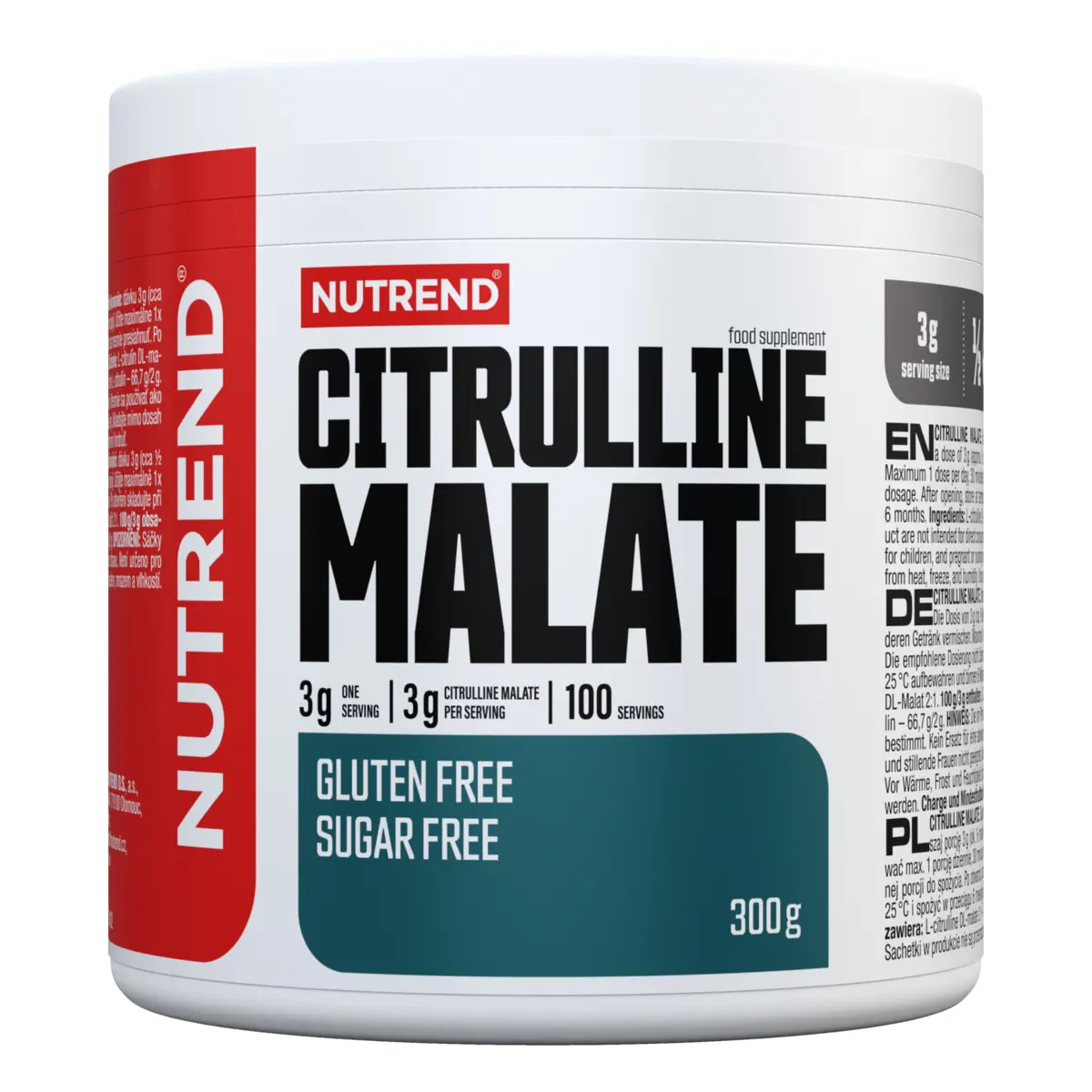 Nutrend Citrulline Malate No Flavour 300 G