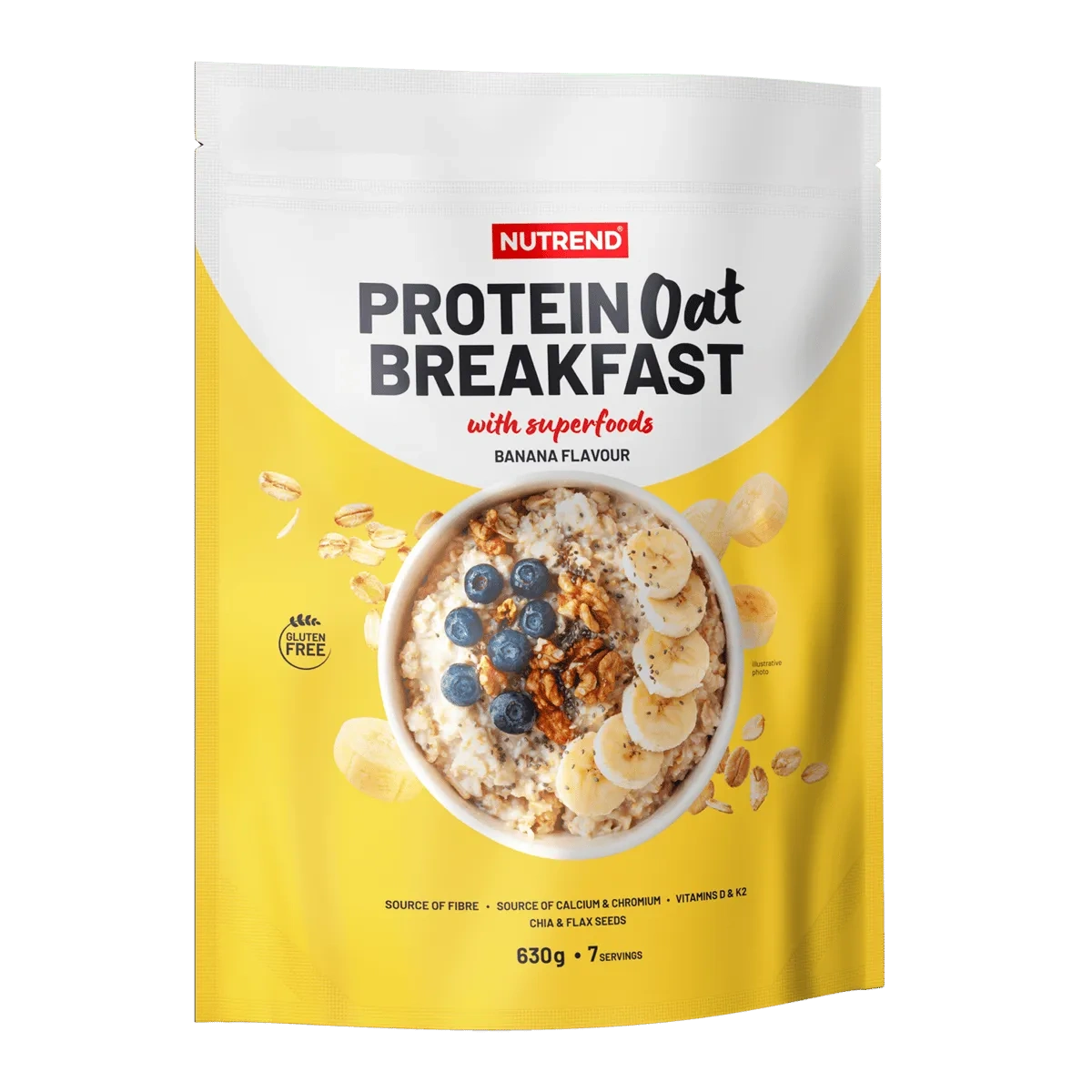 Nutrend Protein Oats Breakfast Banana 630 G