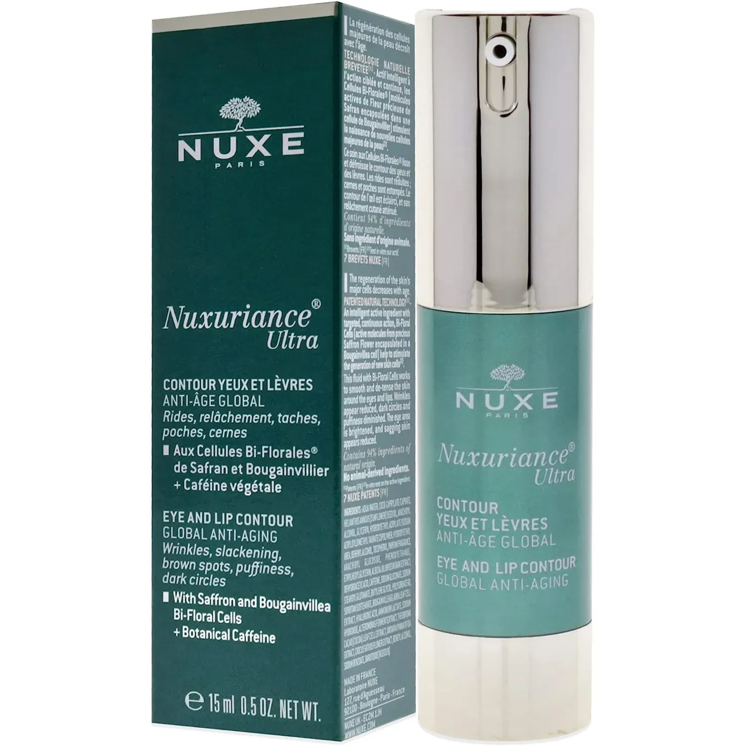 Nuxe Eye And Lip Treatment, 15 Ml