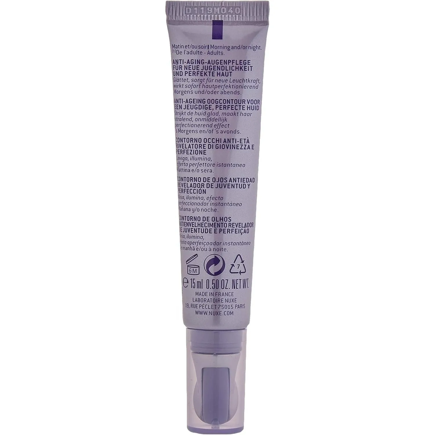 Nuxe Eye Contour Nuxellence For Women, 15 Ml