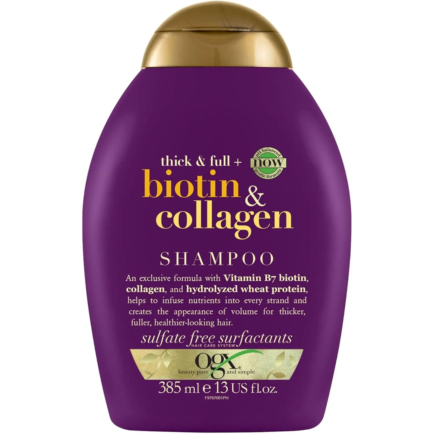 Ogx Shampoo, Thick & Full+ Biotin & Collagen, 385Ml