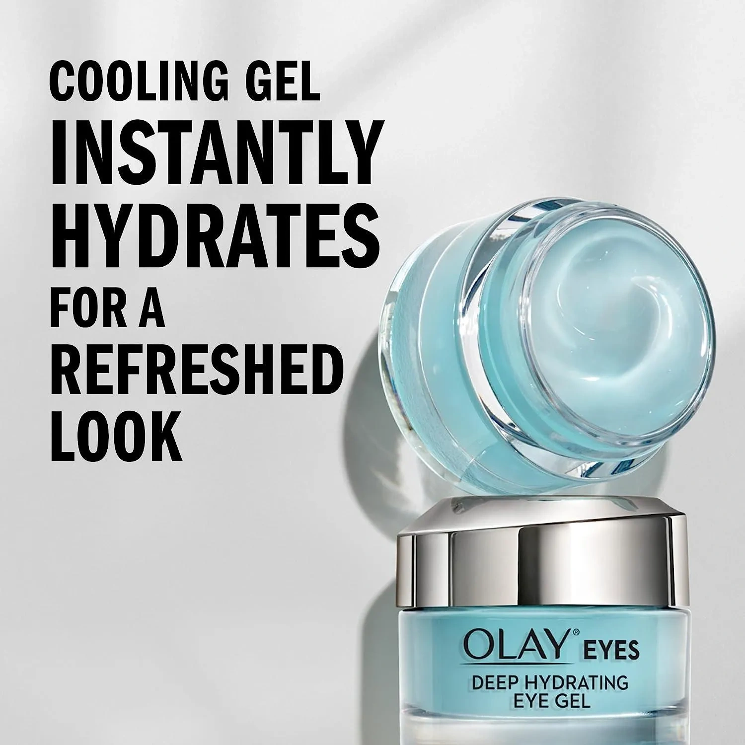 Olay Eye Cream Deep Hydrating Eye Gel With Hyaluronic Acid, 0.5 Fl Oz