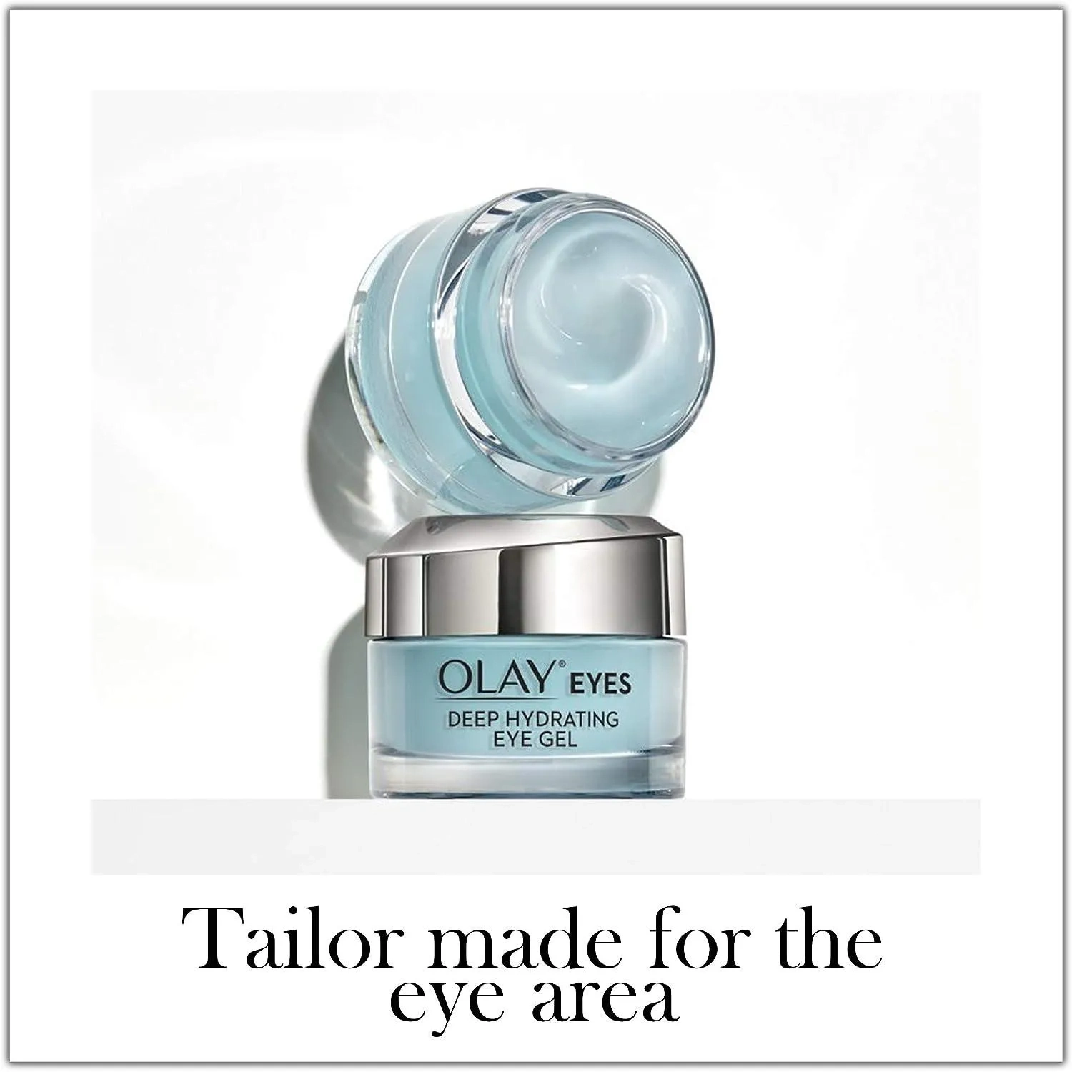 Olay Eyes Deep Hydrating Eye Gel For Tired Dehydrated Skin With Hyaluronic Acid, 15Ml