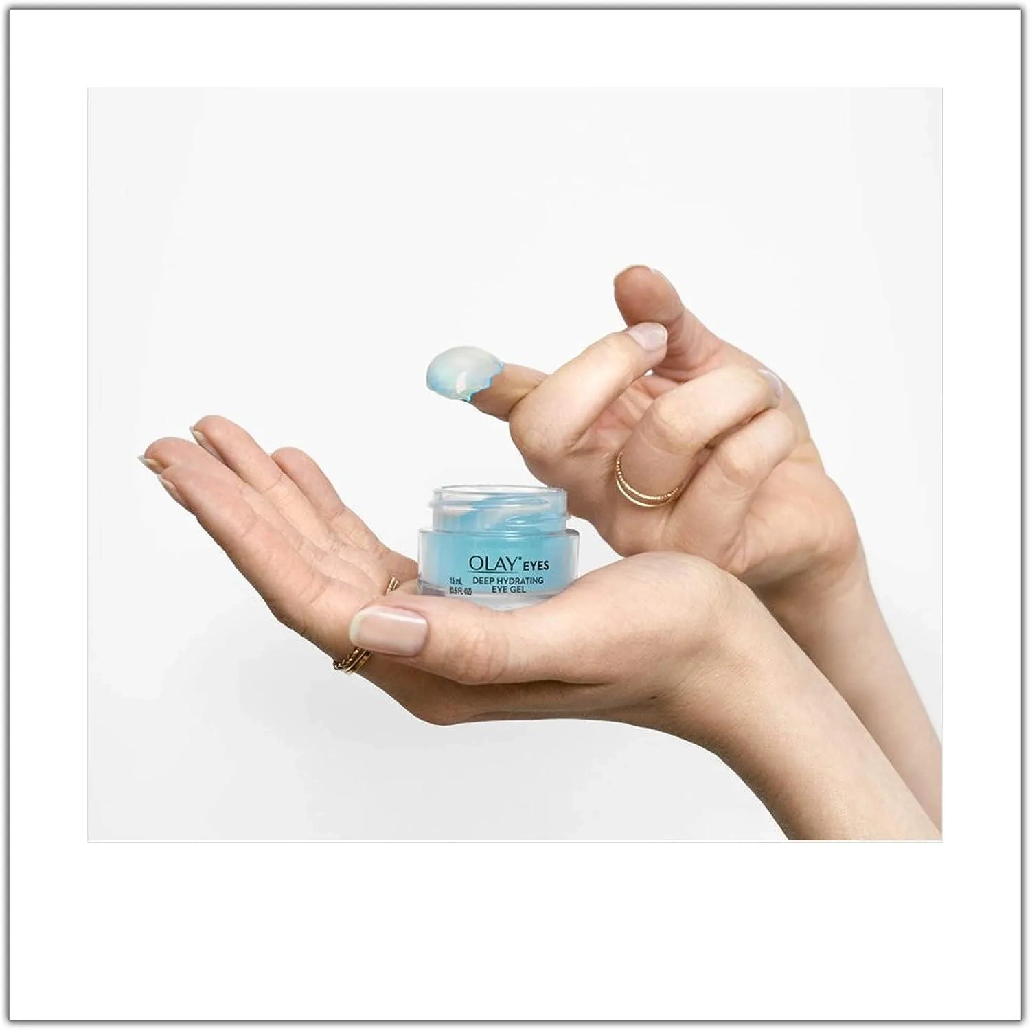 Olay Eyes Deep Hydrating Eye Gel For Tired Dehydrated Skin With Hyaluronic Acid, 15Ml
