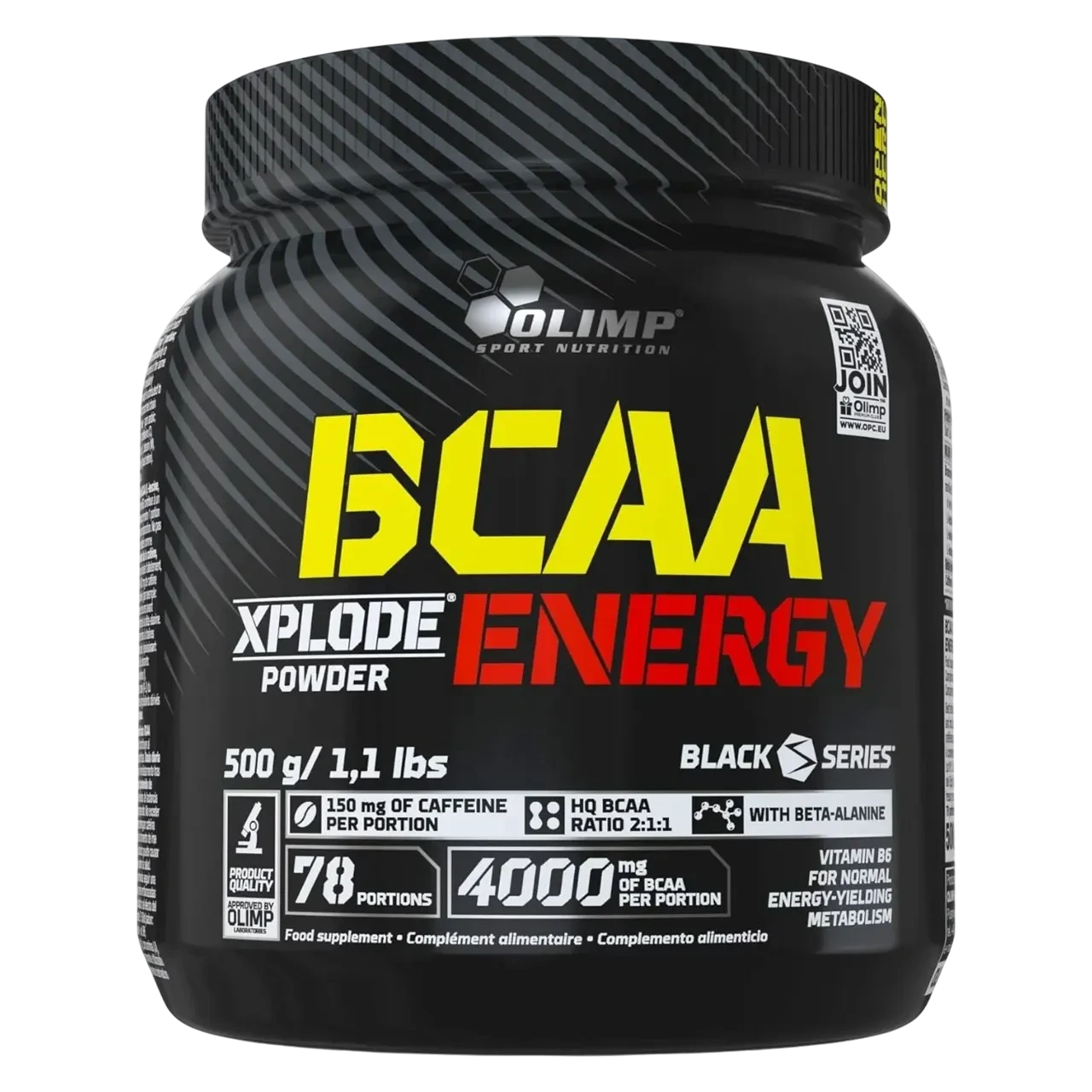 Olimp Bcaa Xplode Energy Powder 500g