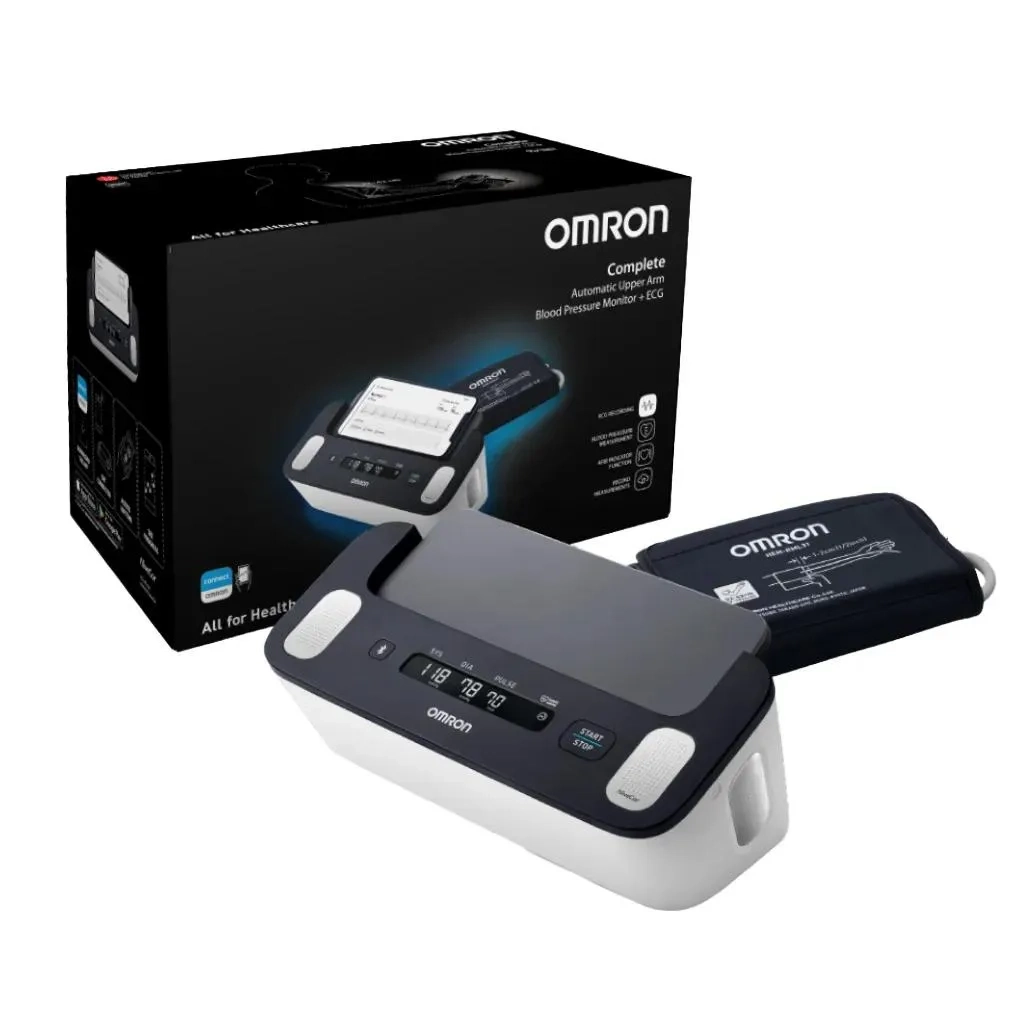 Omron Complete Blood Pressure Monitor With Ecg Hem-7530t-e3