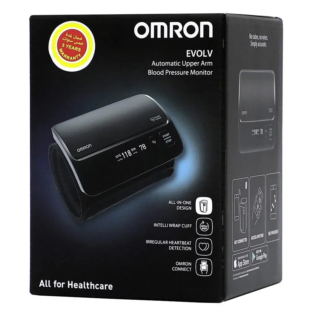 Omron Evolv Hem-7600t Tubeless Blood Pressure Monitor