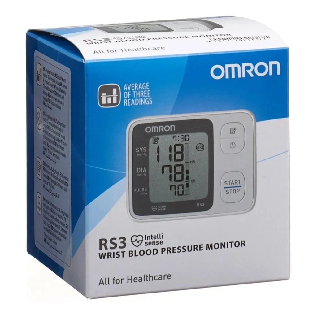 Omron Rs3 Wrist Blood Pressure Monitor