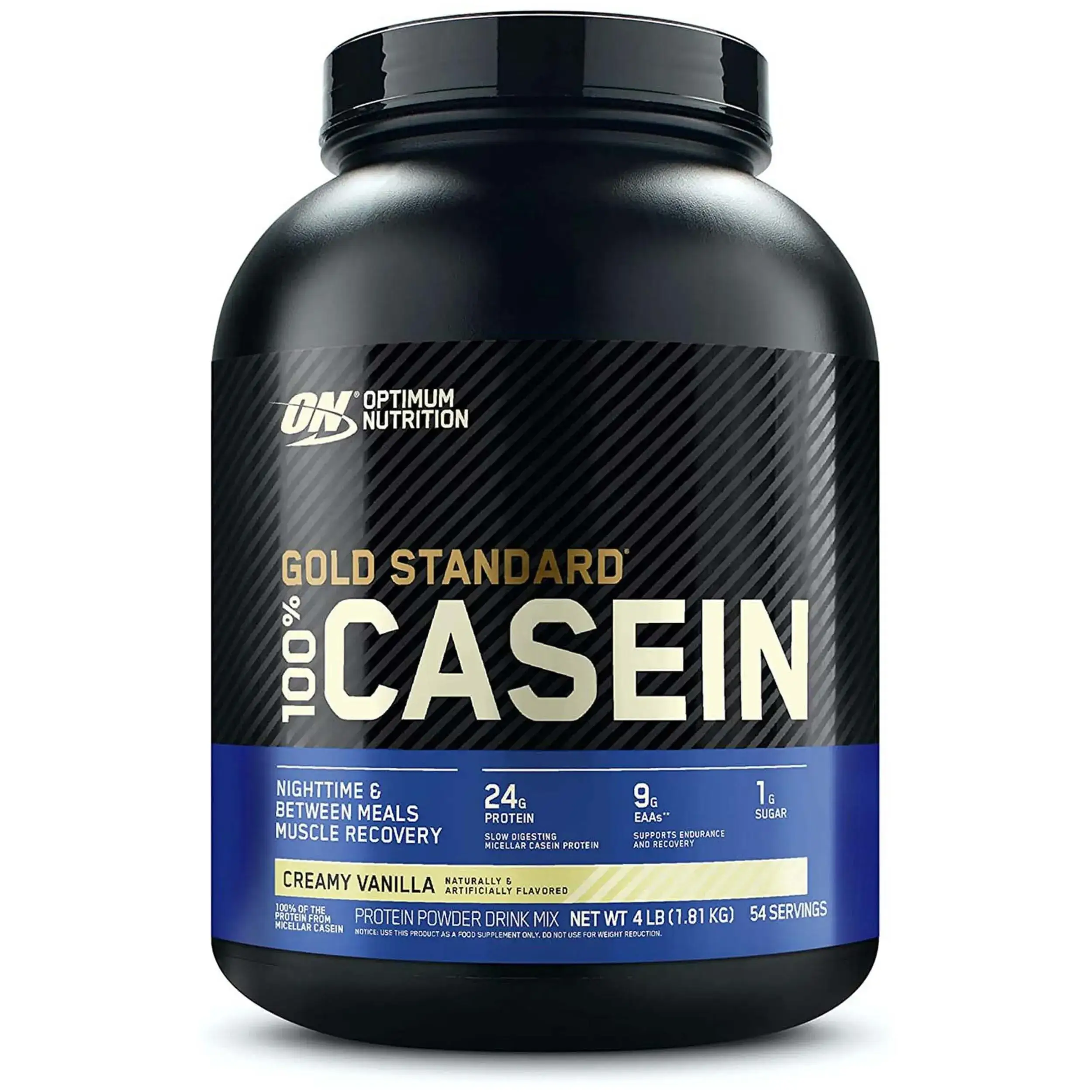 Optimum Nutrition Gold Standard 100% Casein Creamy Vanilla 4 Lb