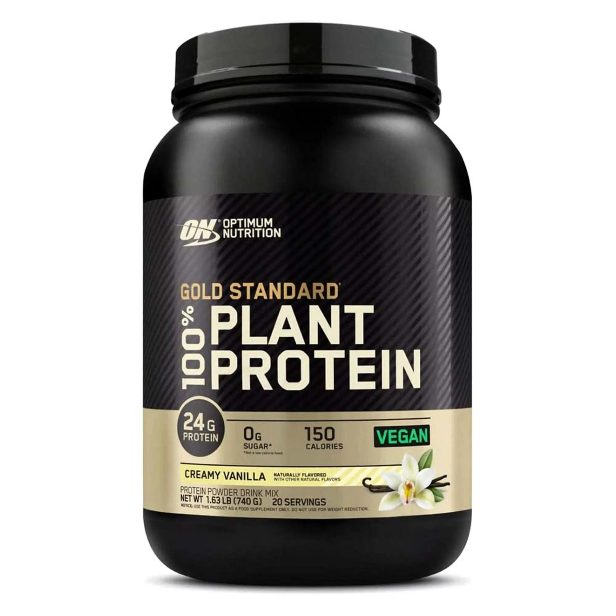 Optimum Nutrition Gold Standard 100% Plant Protein Creamy Vanilla 1.63 Lb