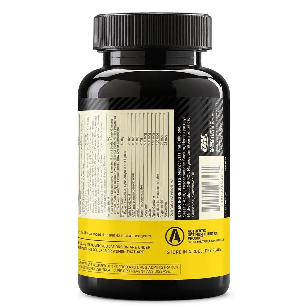 Optimum Nutrition Opti-men Tablets, Pack Of 150's