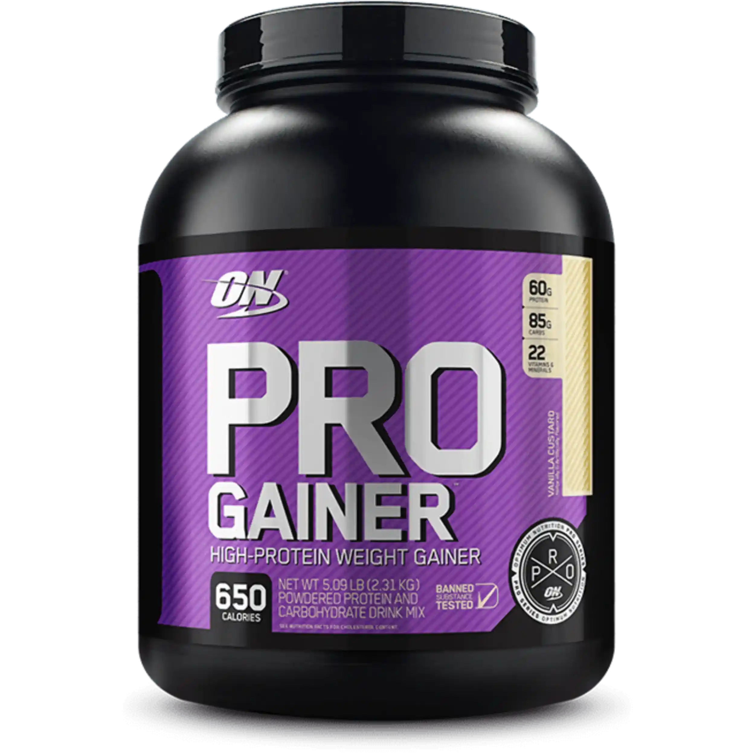 Optimum Nutrition Pro Gainer Vanilla Custard 5 Lb