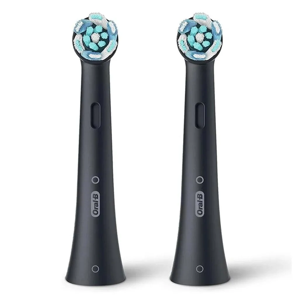 Oral-b Io Ultimate Clean Replacement Brush Heads 2's Black