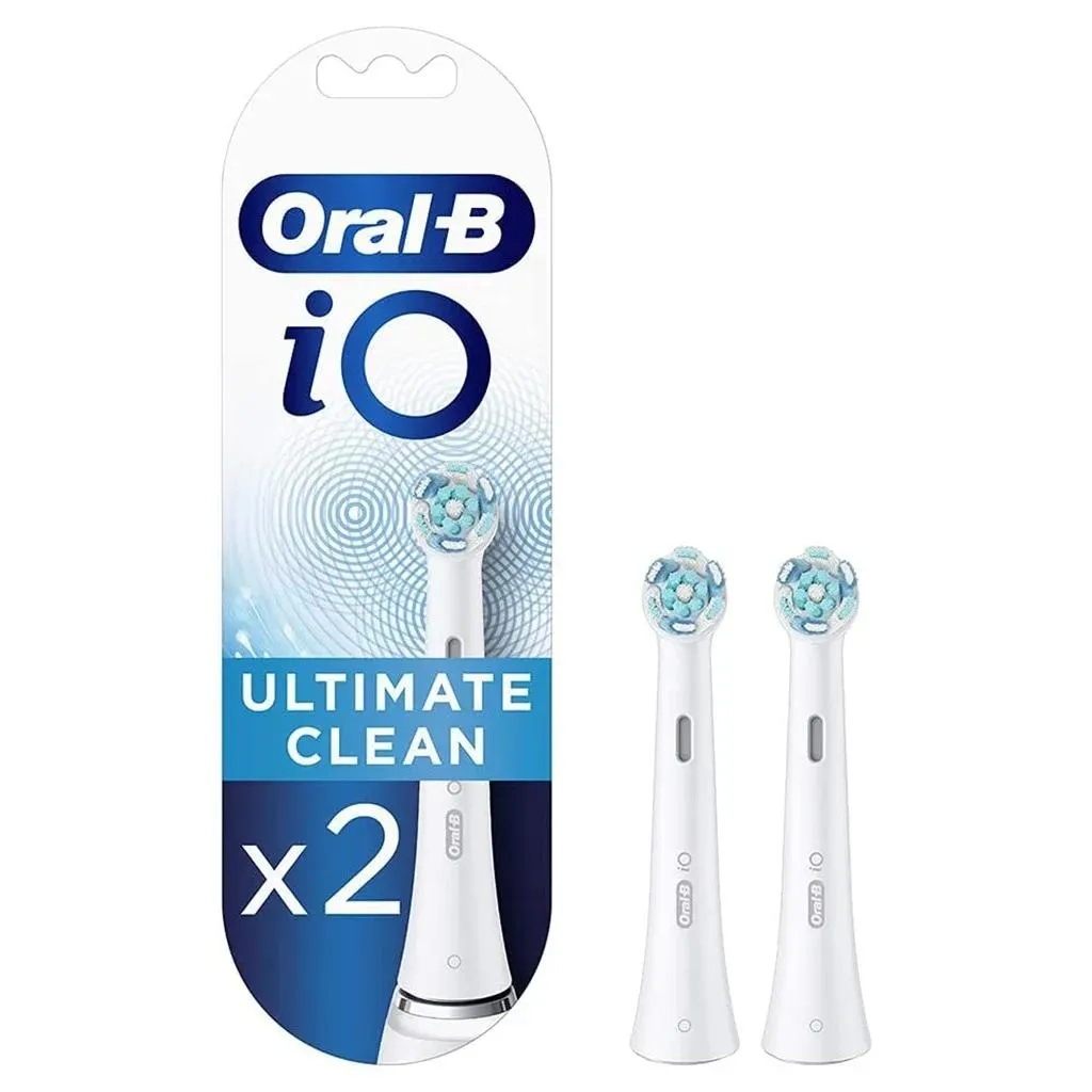 Oral-b Io Ultimate Clean Replacement Brush Heads 2's White