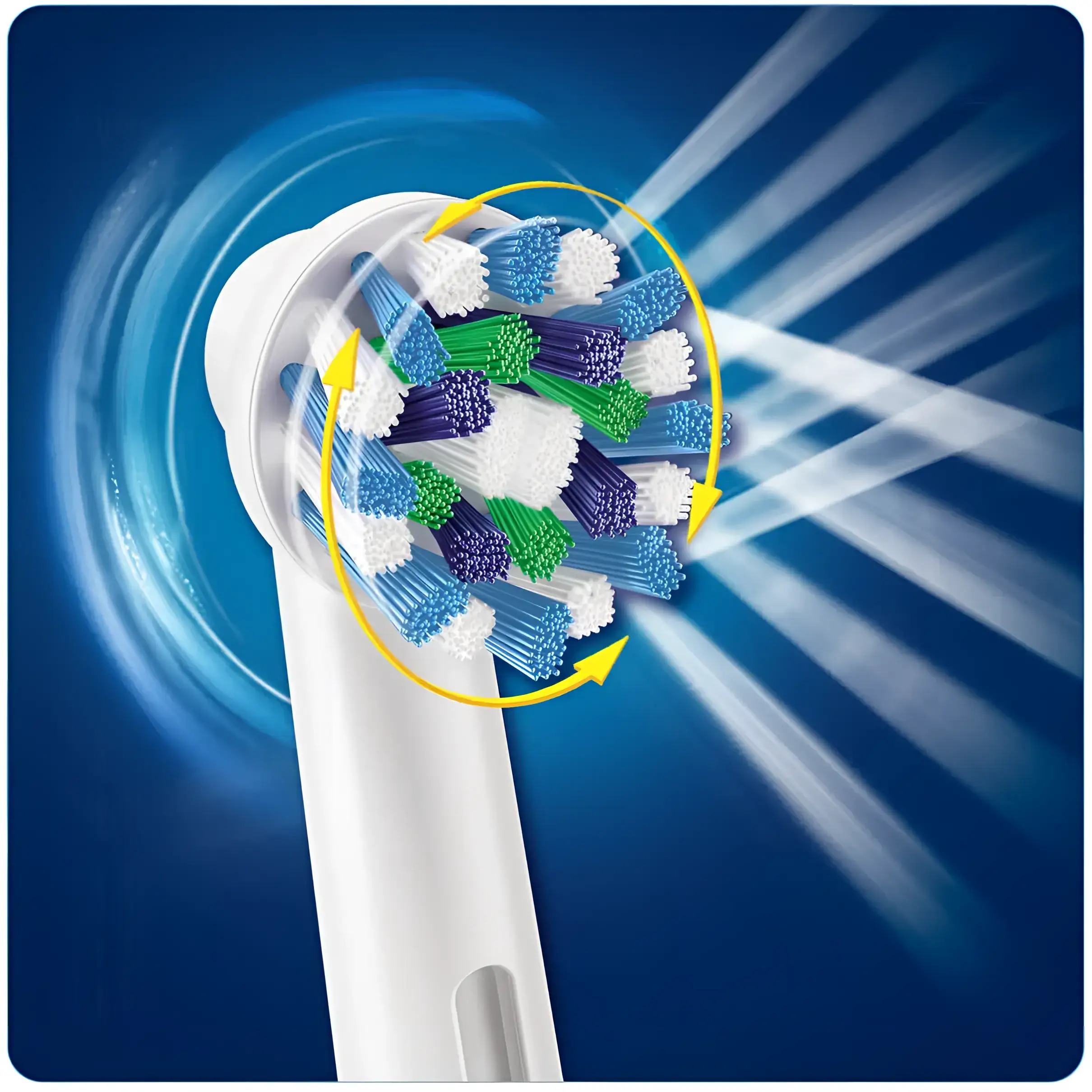 Oral-B Pro 500 Cross Action Electric Toothbrush, Rechargeable, Light Blue